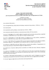 AP OBLIGATION DU PORT DU MASQUE DANS DIVERS LIEUX DU DEPARTEMENT